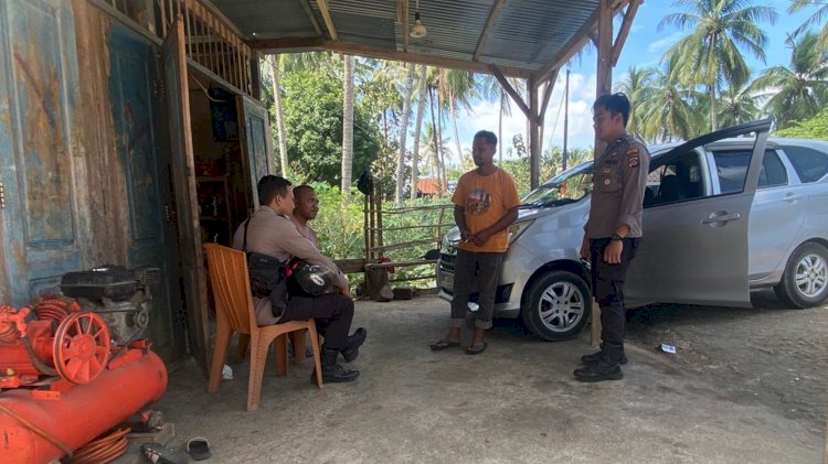 Kapolsek Rote Selatan : K2YD Polsek Rote Selatan Untuk Cegah Potensi Gangguan Kamtibmas