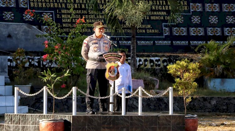 Kapolres Rote Ndao : Mari Kita Berbenah Untuk Jadi Pelayan Yang Terbaik Bagi Masyarakat