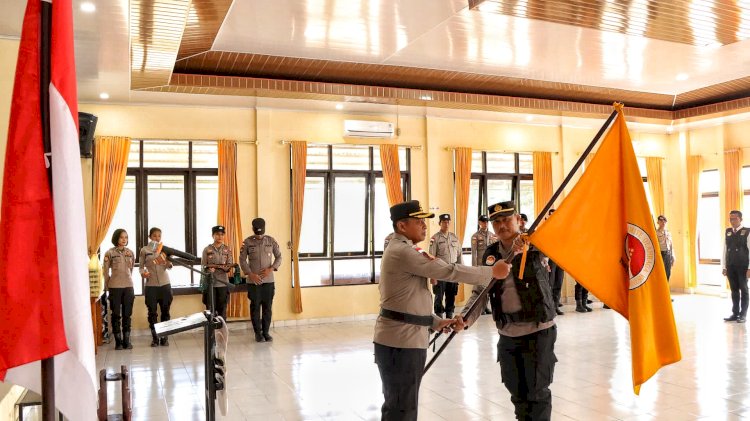 Kapolres  Kukuhkan Struktur Organisasi Komite Olahraga Polri Polres Rote Ndao