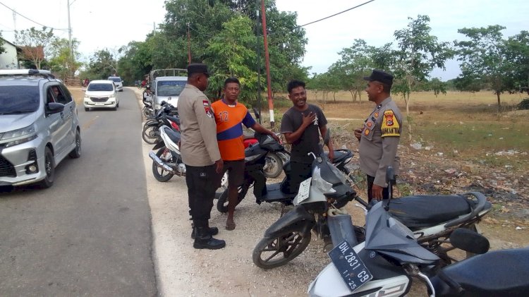 Kapolsek Rote Tengah : Polsek Rote Tengah Hadir Untuk Masyarakat, Tingkatkan Kemitraan Dan Kenyamanan Warga