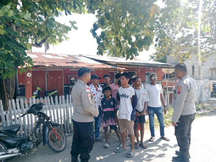 Kapolsek Rote Timur : Polri Hadir Untuk Masyarakat, Ciptakan Keamanan Dan Jalin Kemitraan Dalam Rangka Pemeliharaan Kamtibmas