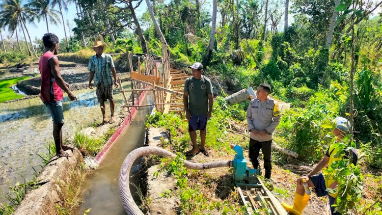 Kegiatan Bhabinkamtibmas Desa Lidamanu Dan Lidabesi Untuk Jamin Kemitraan Dengan Warga Binaan