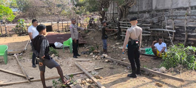 Polsek Rote Tengah Gelar Patroli K2YD Untuk Tingkatkan Keamanan Masyarakat