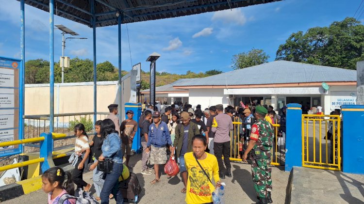 Sinergitas Pengamanan Polsek Pantaibaru, Koramil 1604-03 Dan Otoritas Pelabuhan Pantaibaru
