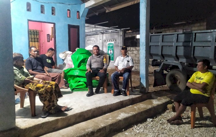 Kegiatan Preemtif Bhabinkamtibmas Polsek Rote Barat Laut Untuk Tingkatkan Kerjasama Dengan Warga Binaan