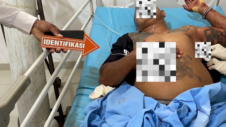 Akibat Miras, KYN Ditikam Rekannya Mengalami Luka Tusukan Pada Area Perut Dan Area Ketiak Kiri