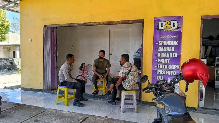 Edukasi Pembinaan Kamtibmas Oleh Bhabinkamtibmas Polsek Rote Barat Laut Bagi Warga Binaan