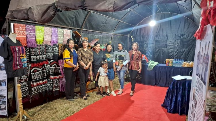 Bhayangkari Cabang Rote Turut Meriahkan Pameran Pembangunan Dan Expo UMKM 2025