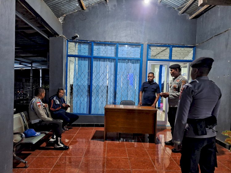 K2YD Polsek Pantaibaru Untuk Jamin Keamanan Dan Kenyamanan Warga Di Malam Hari