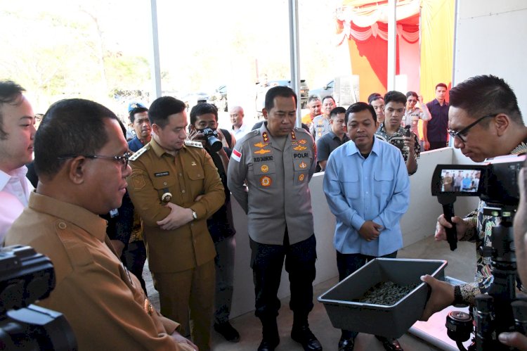 Inovasi Kapolda NTT Ubah Limbah Jadi Pakan dan Pupuk Organik
