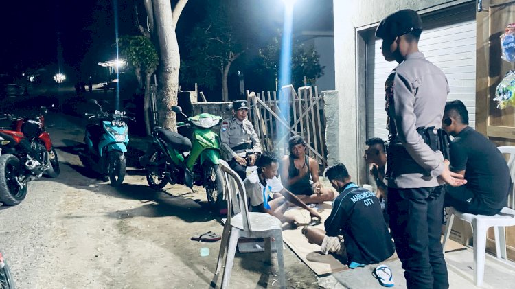 Patroli Malam Wujud Hadirnya Polri Dalam Ciptakan Kamtibmas Yang Kondusif