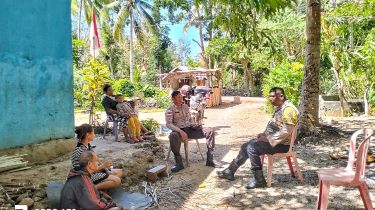 Pendekatan Humanis Polsek Rote Selatan Bersama Warga Binaan