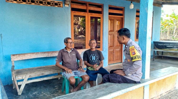 Upaya Preemtif Bhabinkamtbmas Polsek Lobalain Untuk Jalin Kemitraan Dengan Warga Binaan