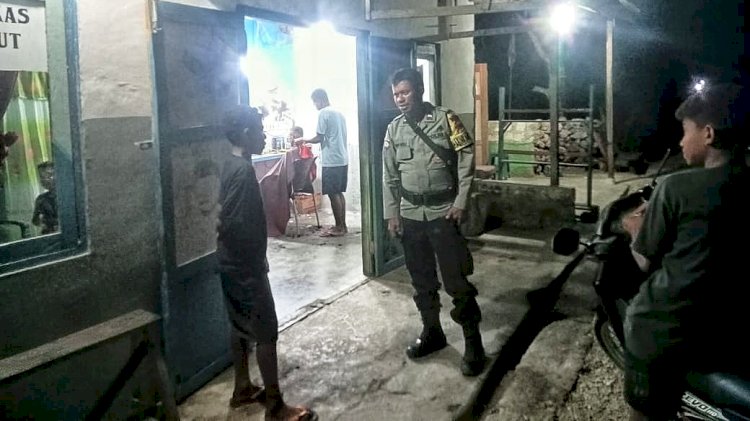 Patroli Dialogis Personel Polsek Rote Barat Laut, Upaya Untuk Jamin Rasa Aman Masyarakat