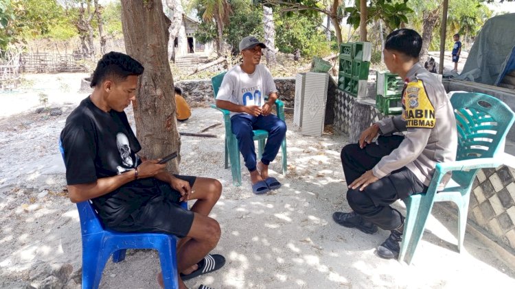 Kagiatan Sambang Bhabinkamtibmas Polsek RBD Bersama Warga Binaan