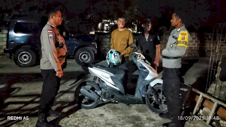Polsek RBL Tingkatkan Patroli Malam Demi Kenyaman Masyarakat