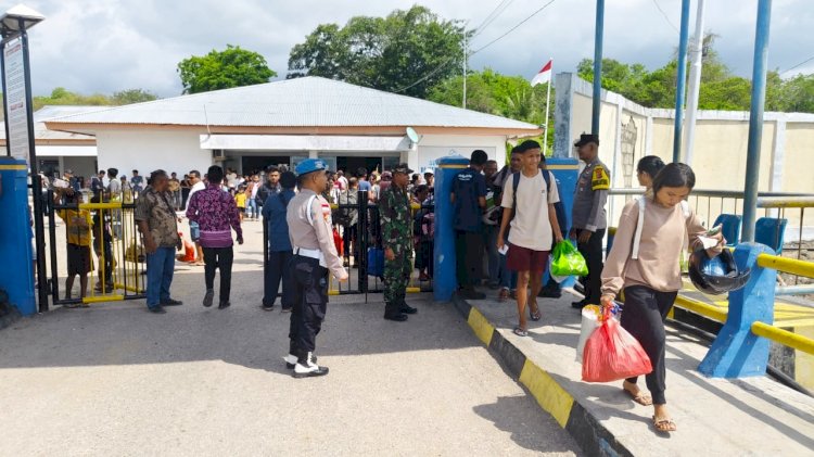 Polsek Pantaibaru Pastikan Keamanan dan Kenyamanan Masyarakat