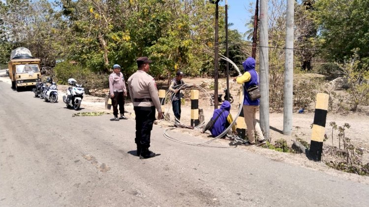 Upaya Preventif Polsek Rote Tengah Untuk Jaga Kamtibmas Kondusif