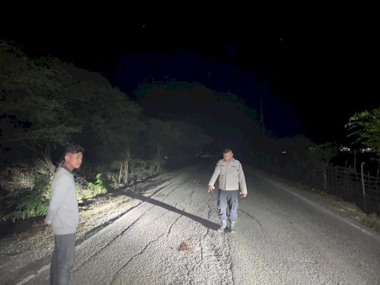 Laka Tunggal di Rote Timur, Korban Dirujuk Menuju RSUD Baa
