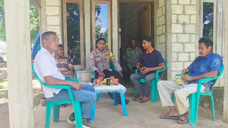 Kegiatan Preemtif Bhabinkamtibmas Polsek RBL Tingkatkan Kepedulian Warga Jaga Keamanan