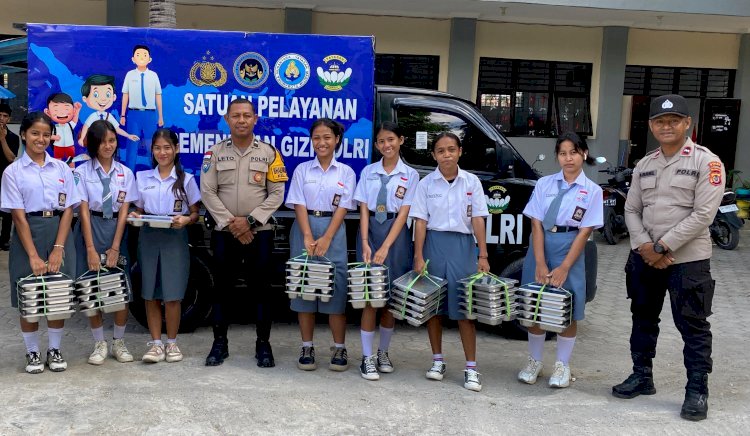 Jangkau Ribuan Anak di Kupang, Kapolda NTT Jamin Kualitas dan Keamanan Pangan SPPG Polri