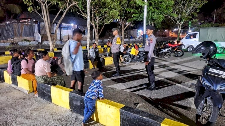Patroli Preventif Polsek Pantaibaru, Upaya Tekan Potensi Gangguan Kamtibmas
