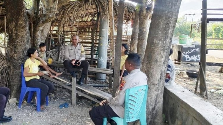 Patroli Preventif Personel Polsek Rote Tengah Untuk Mencegah Gangguan Keamanan