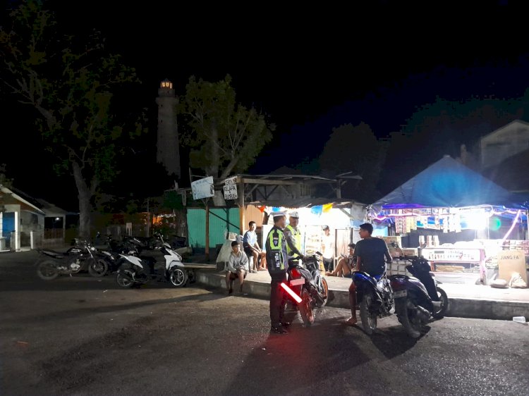 Sat Lantas Polres Rote Ndao Gelar Sosialisasi Kamseltibcarlantas Bagi Pengendara