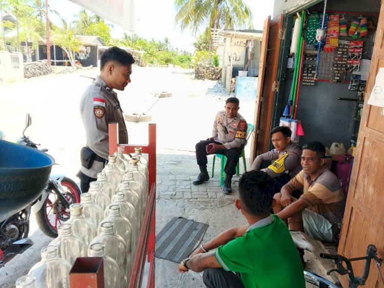 K2YD Polsek Rote Selatan Untuk Jaga Kamtibmas Tetap Kondusif