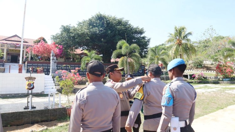 Kapolres Rote Ndao Pimpin Apel Launching Pamapta Polres Rote Ndao, Wujud Transformasi Polri Untuk Masyarakat