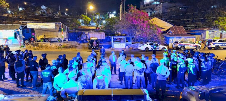 Wakapolda NTT Pimpin Apel Kesiapan Patroli Dialogis Cipta Kondisi di Kota Kupang