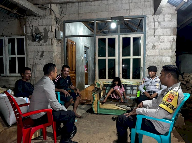 K2YD Polsek Rote Barat, Wujudkan Rasa Aman Untuk Masyarakat