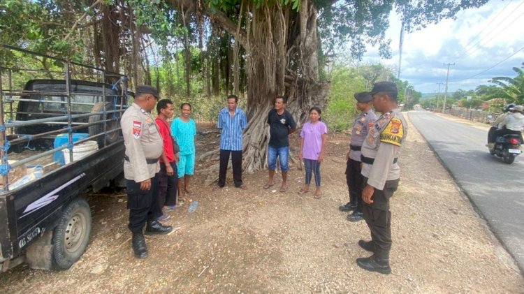 Polsek Rote Tengah Gelar Patroli Preventif Potensi Premanisme, Wujud Polri Untuk Masyarakat