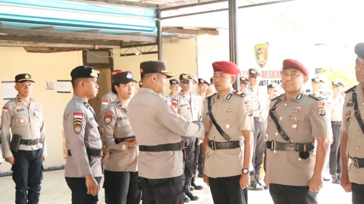 Kapolres Rote Ndao : Rotasi Kepemimpinan Merupakan Upaya Polri Untuk Terus Memberikan Pelayanan Terbaik Bagi Masyarakat