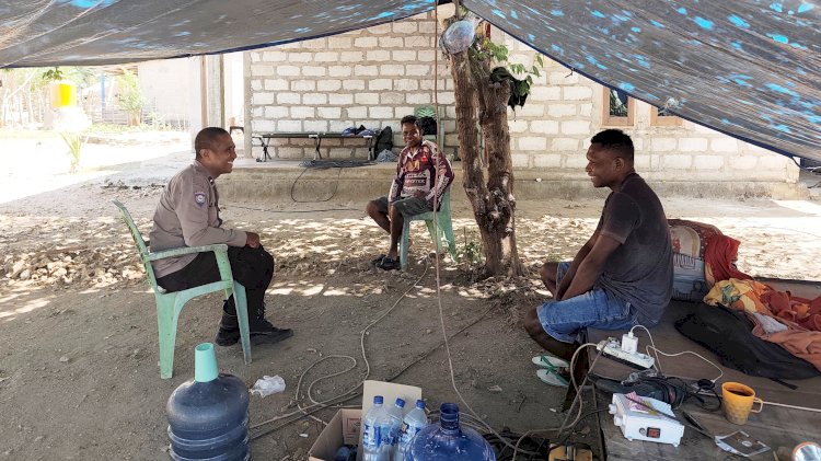 Patroli Dialogis, Upaya Polsek Rote Tengah Tingkatkan Kemitraan Dengan Warga