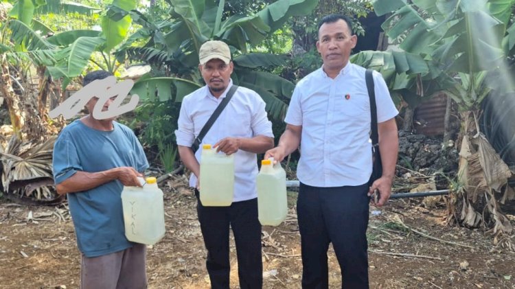 65 Liter Sopi Berhasil Diamankan Sat Resnarkoba Polres Rote Ndao