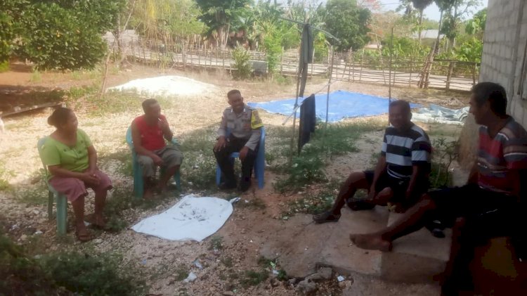 Kegiatan Preemtif Bhabinkamtibmas Polsek Pantaibaru Untuk Jaga Kemitraan Dengan Warga Binaan