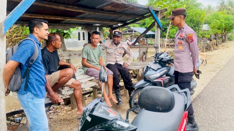 Patroli Dialogis Polsek RBD, Cipta Kondisi Kamtibmas Jaga Keamanan Warga