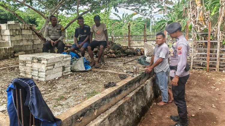 Polsek Rote Tengah Lakukan  Patroli Dialogis, Wujudkan Rasa Aman Bagi Masyarakat
