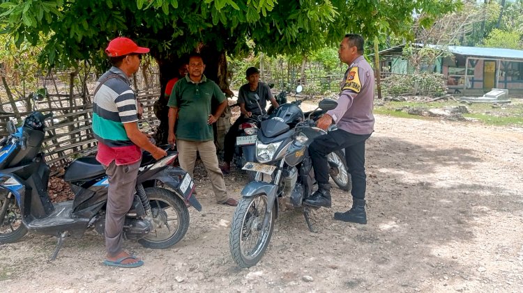 Kegiatan Preemtif Bhabinkamtibmas Polsek RBD , Wujudkan Rasa Aman Bagi Warga Binaan