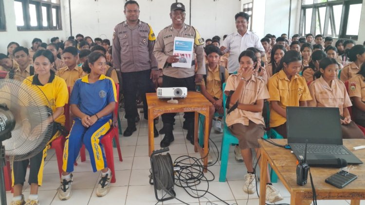 Polsek Rote Selatan Sosialisasi  SPMB SMA Kemala  Bhayangkara TA 2026/2027