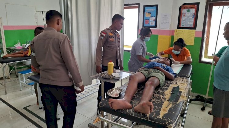 Pengendara RX King Jalani Perawatan Pasca Hantam Truck