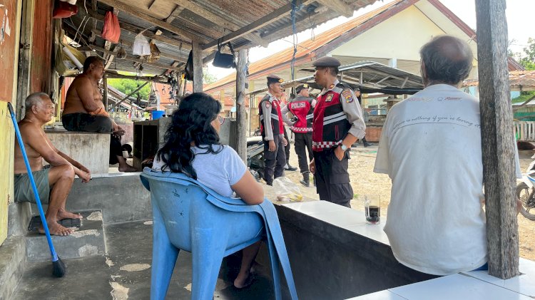 Patroli Preventif Sat Samapta Polres Rote Ndao, Ciptakan Kamtibmas Tetap Kondusif