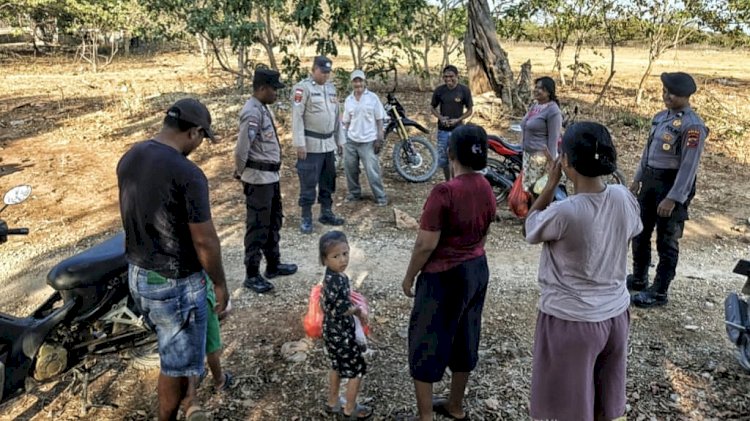 Polsek Rote Tengah Tingkatkan Patroli Dialogis Jaga Keamanan Masyarakat