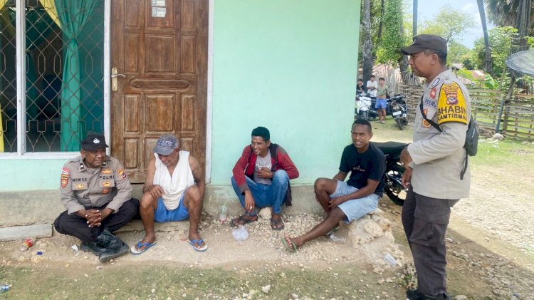 KRYD  Polsek Rote Barat Daya Ciptakan Rasa Aman di Masyarakat