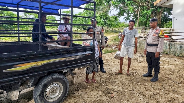 Polsek Rote Tengah Gelar Patroli Dialogis, Pastikan Keamanan dan Kenyamanan Masyarakat Terjaga