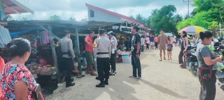 Polsek Rote Barat Laut Lakukan Patroli Dialogis, Langkah Efektif Jaga Keamanan Masyarakat
