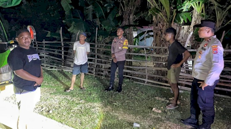 Polsek Rote Tengah Gelar Patroli Preventif Untuk Jaga Kamtibmas Tetap Kondusif