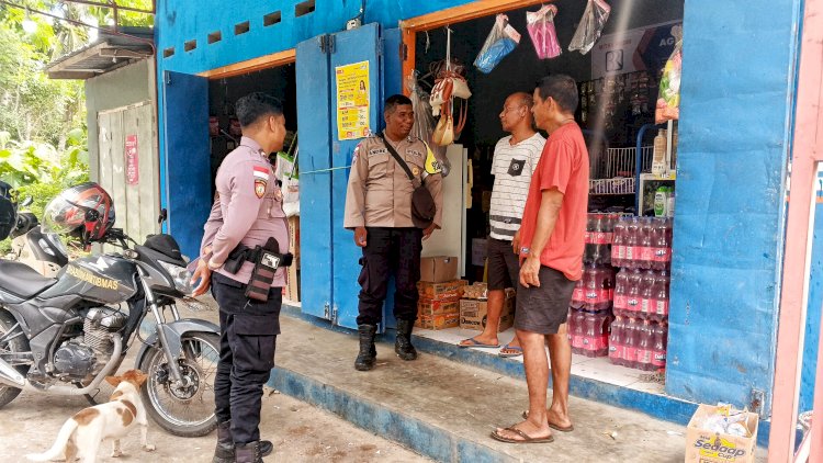 Patroli K2YD Polsek Rote Selatan Upaya Jaga Kamtibmas Tetap Kondusif