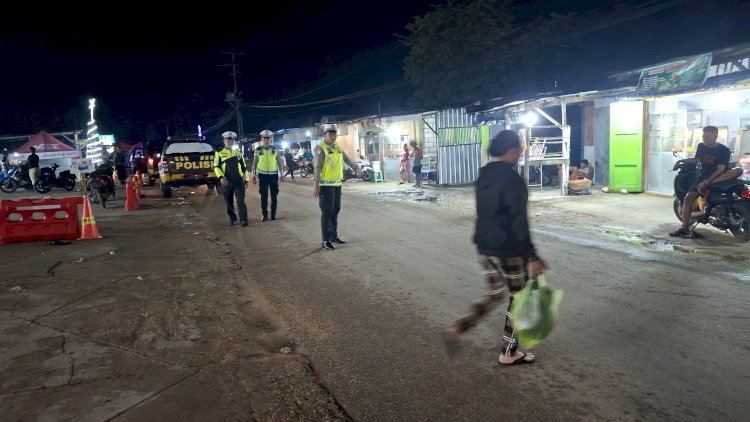 Patroli Lampu Biru Sat Lantas Polres Rote Ndao